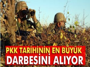 PKK tarihinin en büyük darbesini alıyor