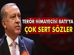 Erdoğan'dan terör himayecisi Batı'ya: İsteseniz de istemeseniz de...