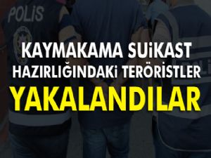 Kaymakama suikast hazırlığındaki teröristler yakalandı