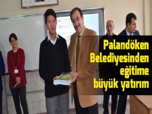 Palandöken Belediyesinden eğitime büyük yatırım