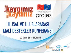 KUDAKA Ulusal ve Uluslararası Mali Destekler Konferansı başlıyor