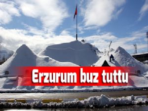  Erzurum buz tuttu