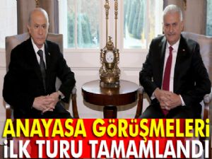 Anayasa görüşmelerinin ilk turu tamamlandı