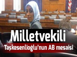  Milletvekili Taşkesenlioğlu'nun AB mesaisi