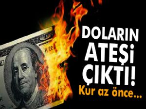 Dolar 3,40'ı gördü