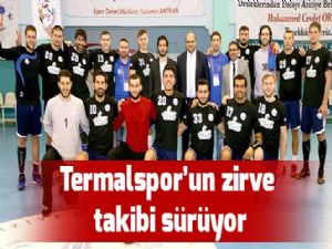 Termalspor'un zirve takibi sürüyor