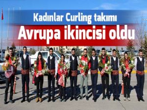 Kadınlar Curling takımı Avrupa ikincisi oldu