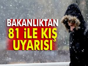 İçişleri Bakanlığı'ndan kış tedbirleri genelgesi