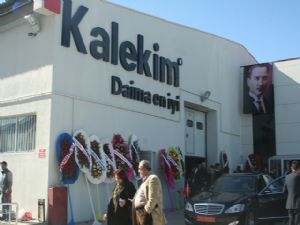 KALEKİM 2.5 milyon TL'lik yatırımla üretime başladı...