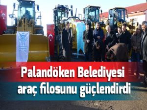 Palandöken Belediyesi araç filosunu güçlendirdi