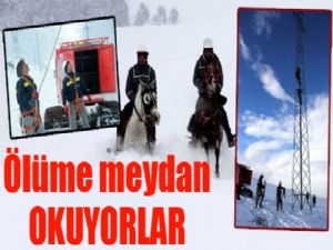 'Kar Kaplanları' ölüme meydan okuyorlar