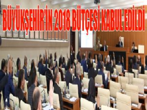 Büyükşehir'in bütçesi oy birliğiyle kabul edildi 