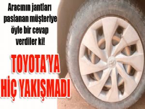 Toyota'ya hiç yakışmadı...