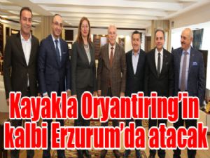 Kayakla Oryantiring'in kalbi Erzurum'da atacak