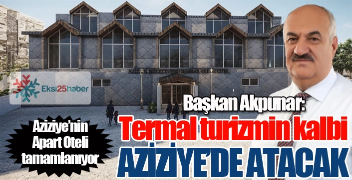 Aziziye’nin yeni apart oteli göz kırpıyor