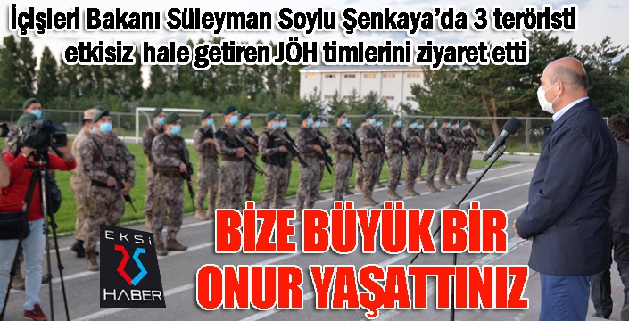 Bakan Soylu Erzurum'daydı...