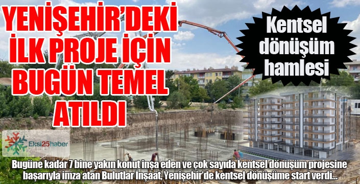 Bulutlar’dan kentsel dönüşüm hamlesi…. 