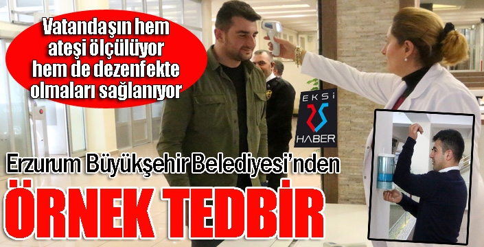 Büyükşehir’den örnek bir tedbir daha