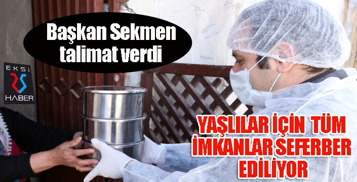 Büyükşehir’den yaşlılara örnek hizmet