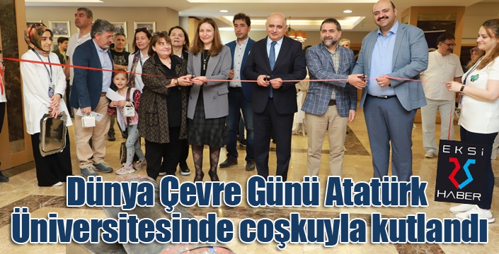 Dünya Çevre Günü Atatürk Üniversitesinde coşkuyla kutlandı