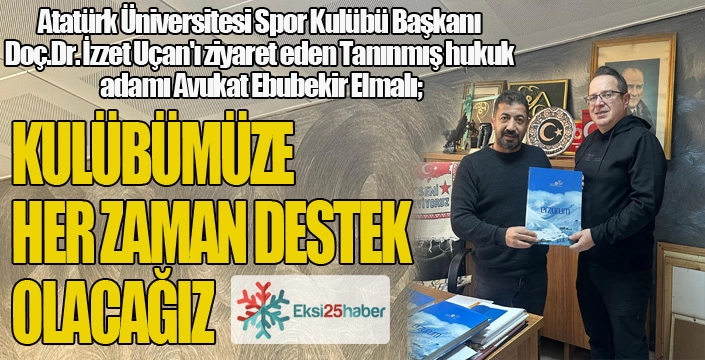 Elmalı: Kulübümüzün yanındayız...