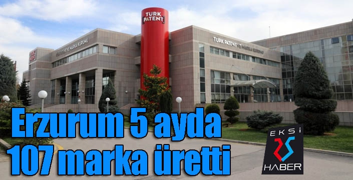 Erzurum 5 ayda 107 marka üretti