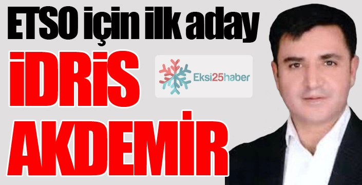 İş insanı İdris Akdemir, ETSO'ya aday oldu