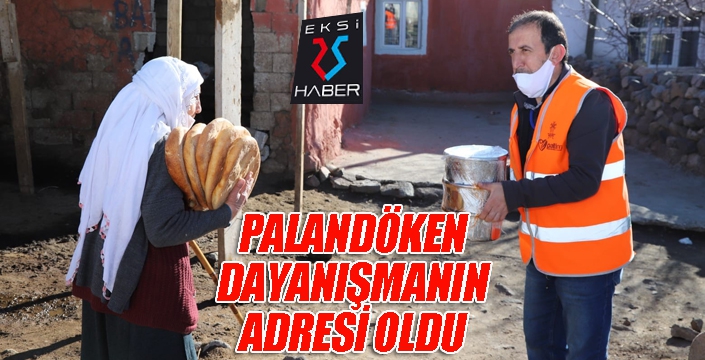 Palandöken, dayanışmanın adresi oldu