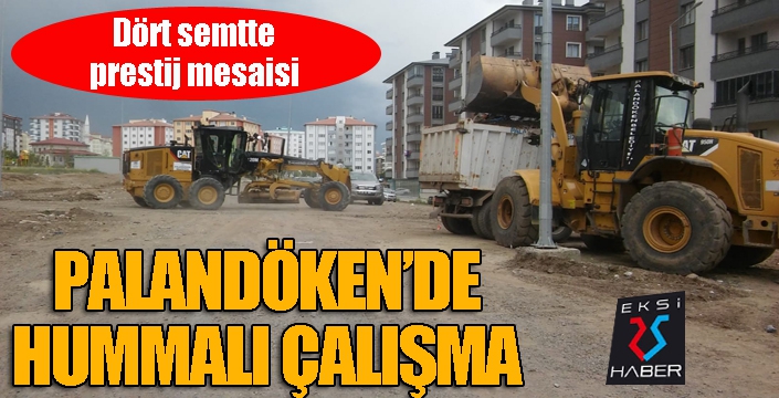 Palandöken’de altyapı seferberliği