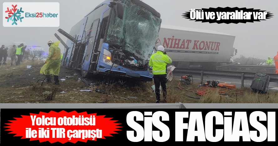 Sis faciası: 1 ölü, 15 yaralı