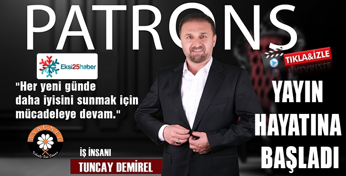 The Patrons Tv yayın hayatına başladı